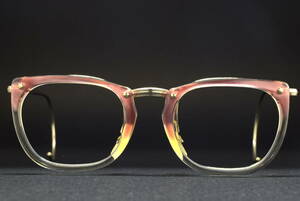  dead stock Algha Tenfort 40-18 Kids glasses frame England made pink Vintage 