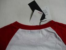 SF549【l'oignon】ロニオン　新品　ロゴエンボス加工　半袖　Tシャツ　男女児　白・赤　120_画像7