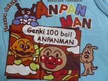 BB872【ANPANMAN】アンパンマン　プリント　タンクトップ　訳有　男児　青　95_画像2