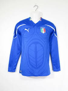 イタリア 代表 2010 ホーム ユニフォーム 長袖 プーマ PUMA ITALY ITALIA サッカー シャツ