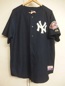 ☆貴重 USA製 MLB マジェスティック Majestic製 2003シリーズ 松井秀喜 ニューヨークヤンキース 100周年記念ユニフォーム L☆