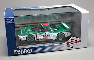 EBBRO エブロ 1/43【43630】TAKATA DOME NSX 2004 SUZUKA 1000Km #18 [GREEN]