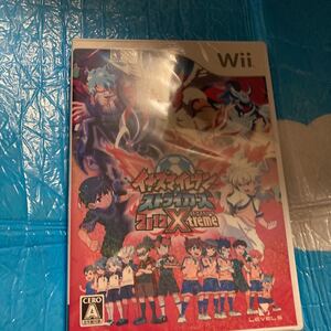 イナズマイレブン ストライカーズ 2012 エクストリーム wii 新品 未開封 梱包ビニールに値札跡有り