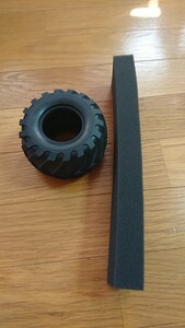 タミヤ タイヤインナースポンジ 4個1台分 ランチボックス、ワイルドウィリー等CW-01