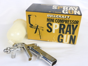 おそらく未使用 BULLCRAFT SPRAY GUN E1308 スプレーガン エアーツール DIY用品