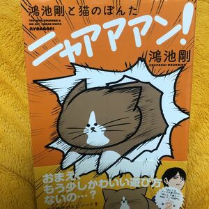 鴻池剛と猫のぽんたニャアアアン！☆鴻池剛☆定価１０００円♪