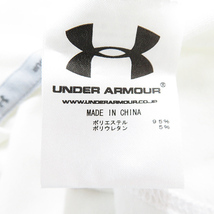 【即決】UNDER ARMOUR アンダーアーマー 半袖ポロシャツ 総柄 ホワイト系 LG [240001488685] ゴルフウェア メンズ_画像6