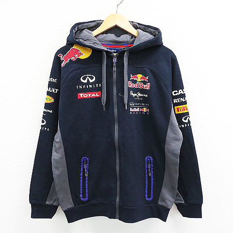 即納在庫有 Pepe jeans Red bull ジップアップパーカー XL トップス
