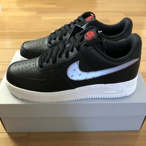 NIKE AIR FORCE1 '07 3M ナイキ エアフォース1 スリーエム コラボ スニーカー ブラック 黒 US8 26cm 国内正規品 新品未使用 限定 レア 完売