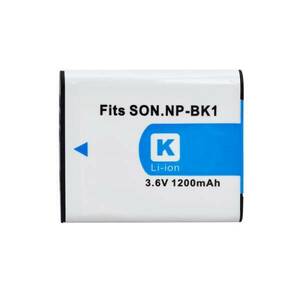 【送料無料】ソニー SONY カメラバッテリー NP-BK1 NP-BK1 バッテリー 電池 1200mAh 互換品 DSC-W190 MHS-CM5 MHS-PM5K 互換品