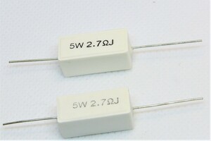  cement resistance 5w2.7Ω 1 piece 