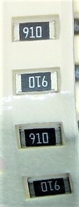  chip resistance 3216 91Ω 100 piece 