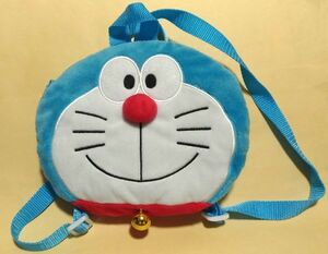 中古 I'm Doraemon リュック 子供用 顔だけ 丸形 小型 背負うカバン ポシェット 小物入れ デイパック サンリオ ドラえもん Sanrio コラボ