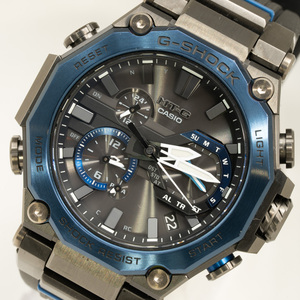 質イコー [カシオ] CASIO 腕時計 G-SHOCK MTG-B2000B-1A2JF Bluetoothソーラー カーボンコア メンズ 中古 美品