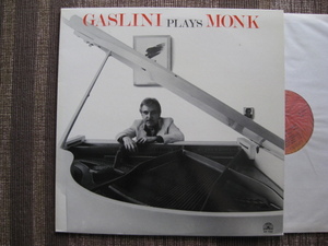 ★GIORGIO GASLINI♪GASLINI PLAYS MONK★SOUL NOTE SN 1020★Italy orig盤LP★