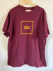 SOUR solution Tシャツ L size / サワーソリューション diaspora skateboards スケート FTC