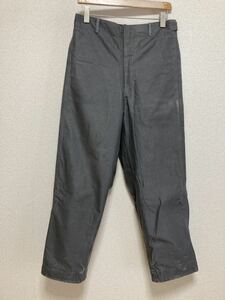 70's Vintage Holland army field pants gray military pants 1970 gray 74×75 the truth thing VINTAGE