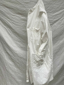 Винтажное медицинское платье хлопок с одной частью винтажное медицинское платье хлопок 60 -х