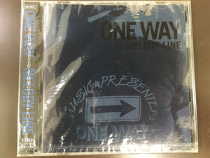 CD/ONE　WAY　ワンウェイ メロディーライン/新品未開封