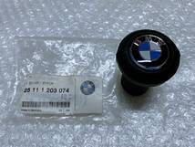 新品☆ BMW 純正 レザー シフトノブ 旧車 25 1 11 203 074 1600 2002 2800 3シリーズ M3 アルピナ シュニッツァー 修理 補修 レストア_画像1