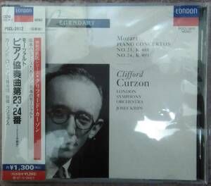 ▲▽モーツァルト　ピアノ協奏曲第23番、第24番　カーゾン/クリップス△▼