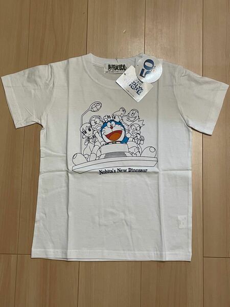 【新品】ドラえもん　のび太の新恐竜　キッズTシャツ ホワイト　サイズ110