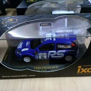 1/43 FORD FOCUS RS 02 WRC Ford Focus 2002a черный Police Rally maru tin