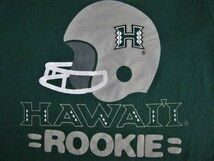 ★古着 ハワイ大学 UNIVERSITY OF HAWAII WARRIORS 長袖Tシャツ 八分袖 18M 18ヶ月 約70~80cmぐらい アメフト BABY ベビー服 KIDS 子供服★_画像7