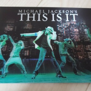 マイケル・ジャクソン 「THIS IS IT」非売品ポストカードとフライヤーセット