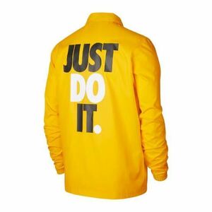 ナイキ アウター ジャケット メンMズ JDI ウーブン ジャケット ナイロン イエロー NIKE コーチジャケット JACKET ジャンパー 新品 justdoit