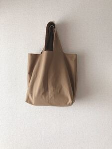 *handmade トートバッグ ::濃ベージュ