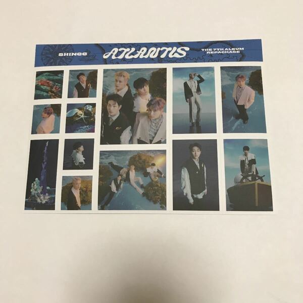 SHINee atlantis Atlantis ATLANTIS アトランティス　ステッカー　Ocean 第7集　シャイニー