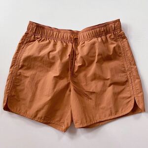 ru mail lemaire ×UNIQLO short pants lady's XL2 times use nylon speed . material swim pants water land both for terra‐cotta color ... laundry easily 