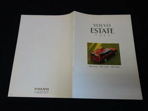 [Y1000 быстрое решение ]VOLVO Volvo 960 / 850 / 940 Estate Wagon специальный основной каталог выпуск на японском языке /1995 год модели / Volvo Japan [ в это время было использовано ]