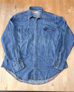 アメリカ購入★GAP★ギャップ*ダンガリーシャツ*サイズＭ*美品*定番*