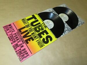 US盤★What Do You Want From Live / チューブス（The Tubes）★2枚組 LP