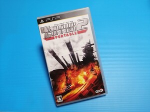 PSP プレイステーションポータブル ソフト ウォーシップガンナー2 ポータブル