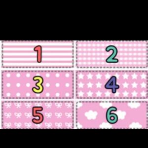 オーダーメイド ネームシール 好きなキャラ