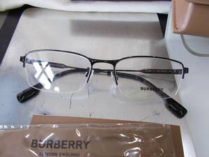 バーバリー BURBERRY 眼鏡フレーム B1353TD-1001 お洒落 リカルドティッシ