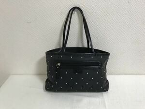  genuine article Kate Spade Katespade original leather tote bag handbag business Mini Boston back lady's black pattern black travel travel 