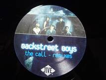 即決試聴【 Progressive Trance / Pop Dance 】Backstreet Boys - The Call - Remixes / Fragma /バックストリート・ボーイズ/GER 12inch_画像1