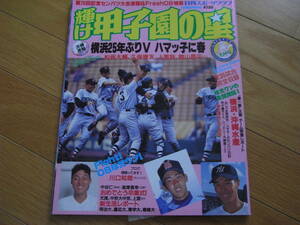 輝け甲子園の星 センバツ98大会号 横浜25年ぶりV ハマッ子に春　高校野球　●A