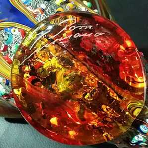 【MURANO GLASS】★ムラノ ミルフィオリ シェル 貝殻 モチーフ オブジェ★ムラーノ 島 ヴェネチアン ベネチアン ガラス グラスの画像8