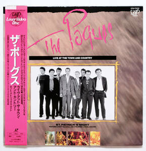 《LD/帯解説付》ポーグス●ライヴ アット ザ タウン アンド カントリー●The Pogues/Clash/London Calling/レーザーディスク