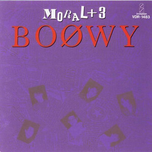 ＊中古CD BOOWY/MORAL+3 1988年作品未発表3曲追加盤 氷室京介 布袋寅泰 松井常松 高橋まこと ビクターエンタテインメント