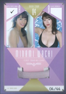 wa.... First * trading card bikini strap card BIKINI STRAP 04 A 44 sheets limitation 