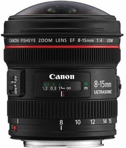中古 キャノン Canon EF8-15mm F4L フィッシュアイ USM フルサイズ対応 超広角 ズーム レンズ カメラ 人気 おすすめ