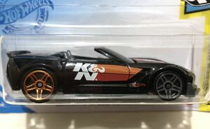 ラスト K&N Engineering Chevrolet Corvette C7 Z06 Convertible 2021 シボレー コルベット GM Chevy シェビー Mark Jones ブラック 絶版