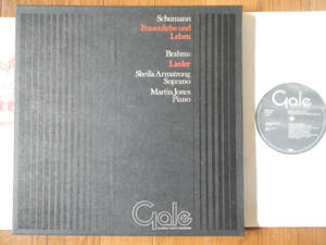 [ box LP].GALE height sound quality 190g weight record (76-006/1976 year MAXIMUM FIDELITY/SHELIA ARMSTRONG/MARTIN JONES/SCHUMANN/BRAHMS)