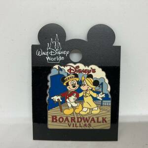 ♪♪ 255 WDW Disney World アメリカ ピンバッジ ボートウォーク ミッキー ミニー Boardwalk Villas Mickey & Minnie Strolling ピン